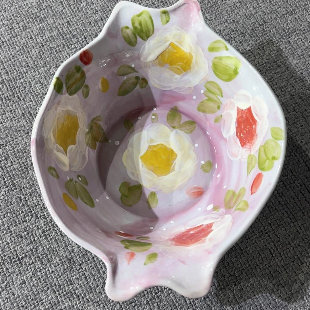 景德镇手绘高温釉下彩陶瓷茶具