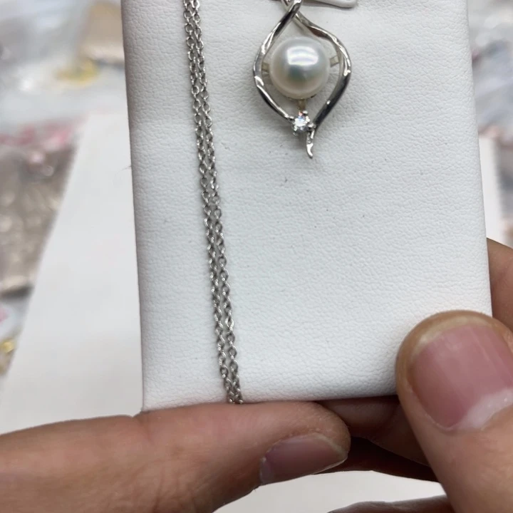 未镶嵌淡水珍珠颈饰71