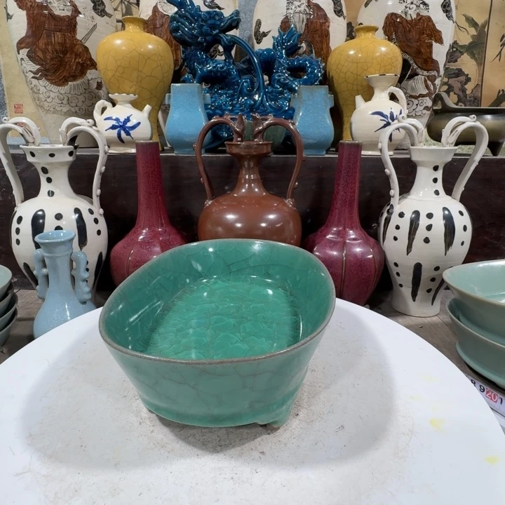 茶盏手工制作陶瓷摆件