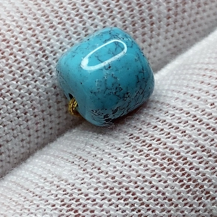 绿松石未镶嵌天然原矿 地大质检