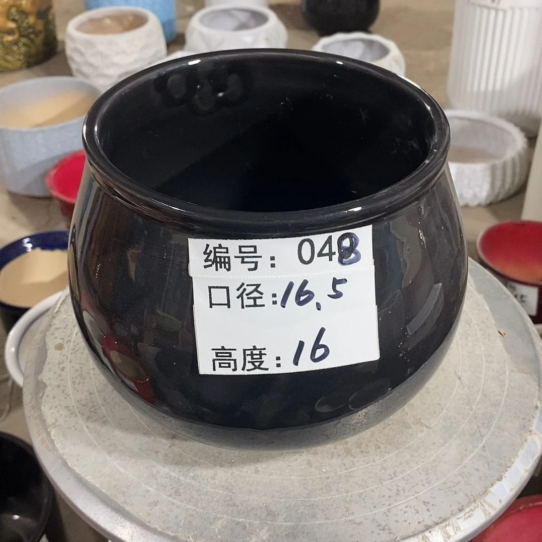 【闪购商品】陶瓷微瑕花盆-048-1个