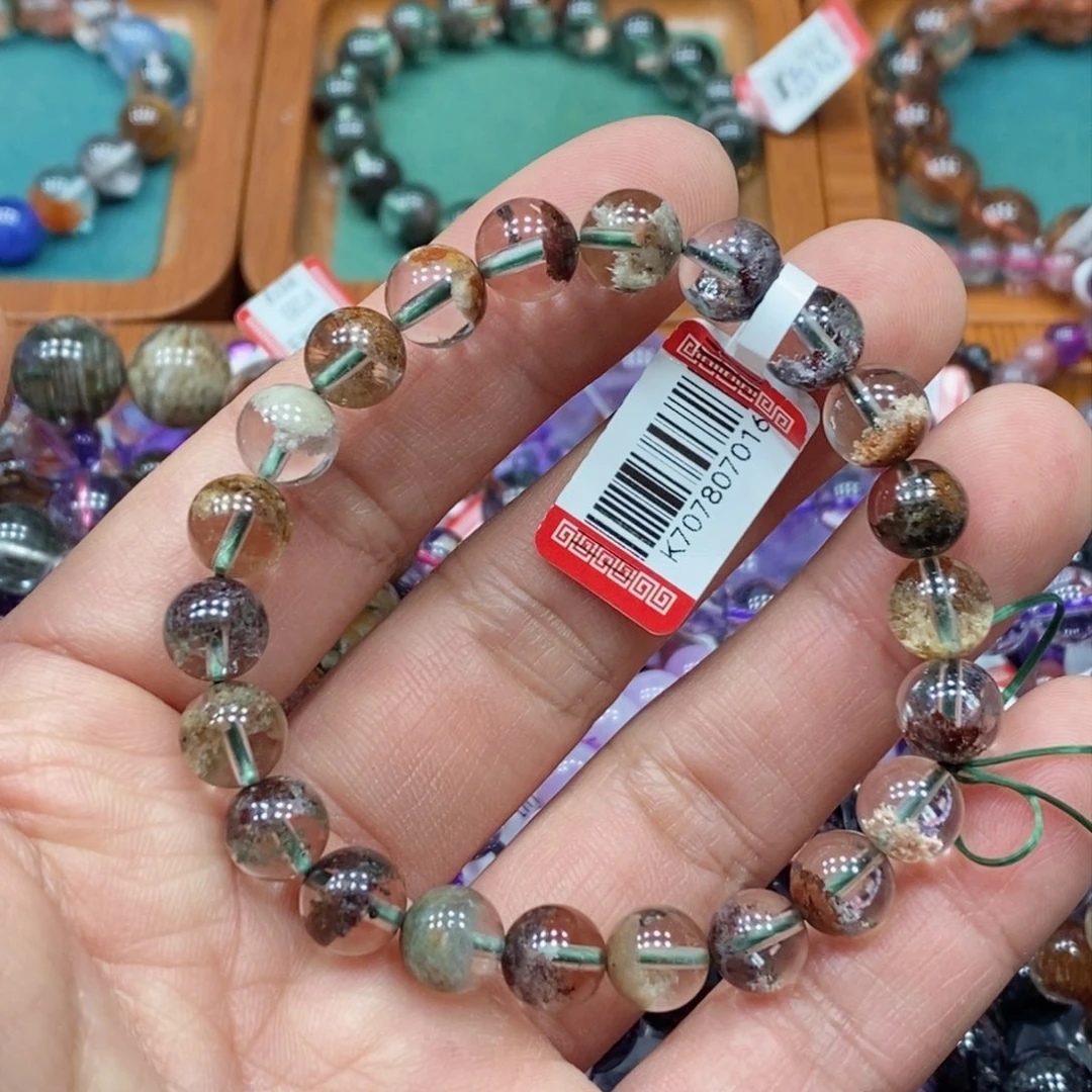 水晶手串未镶嵌天然