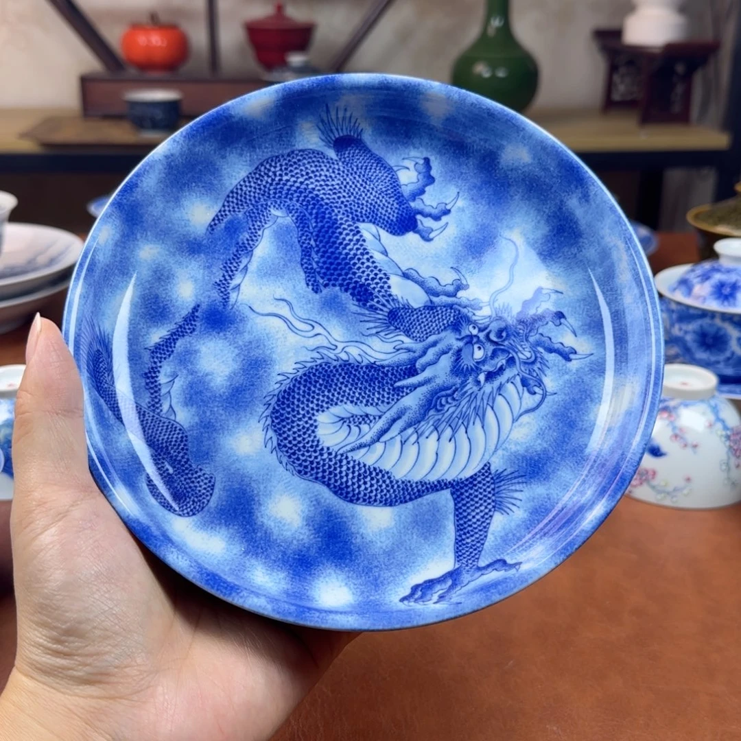 景德镇陶瓷手绘壶承