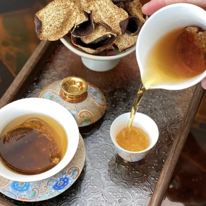 玻璃礼盒装正宗新会陈皮送礼更体面可泡水泡茶煲汤调味佳品