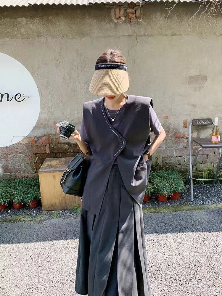 【050-060】实体店品质韩系套裙甜美牛仔裙合集