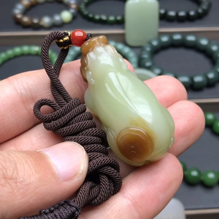 和田玉手链未镶嵌