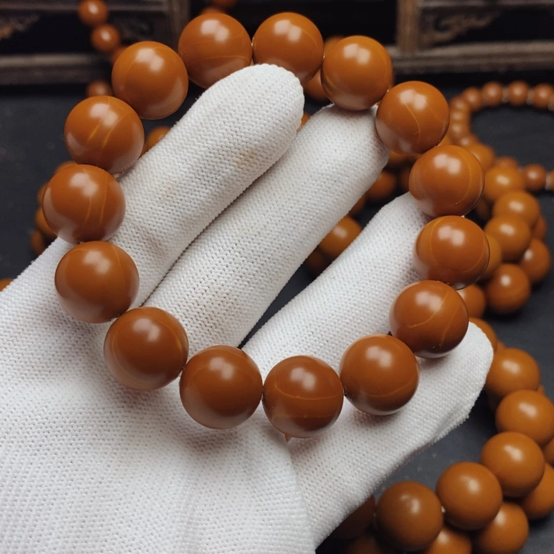 橄榄核手串/手链1.43尺寸老树铁核精品小孔