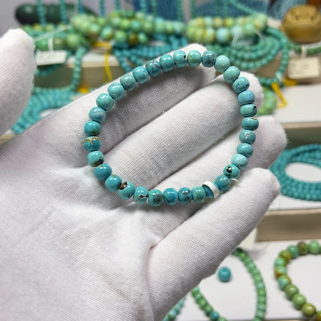 绿松石未镶嵌手链