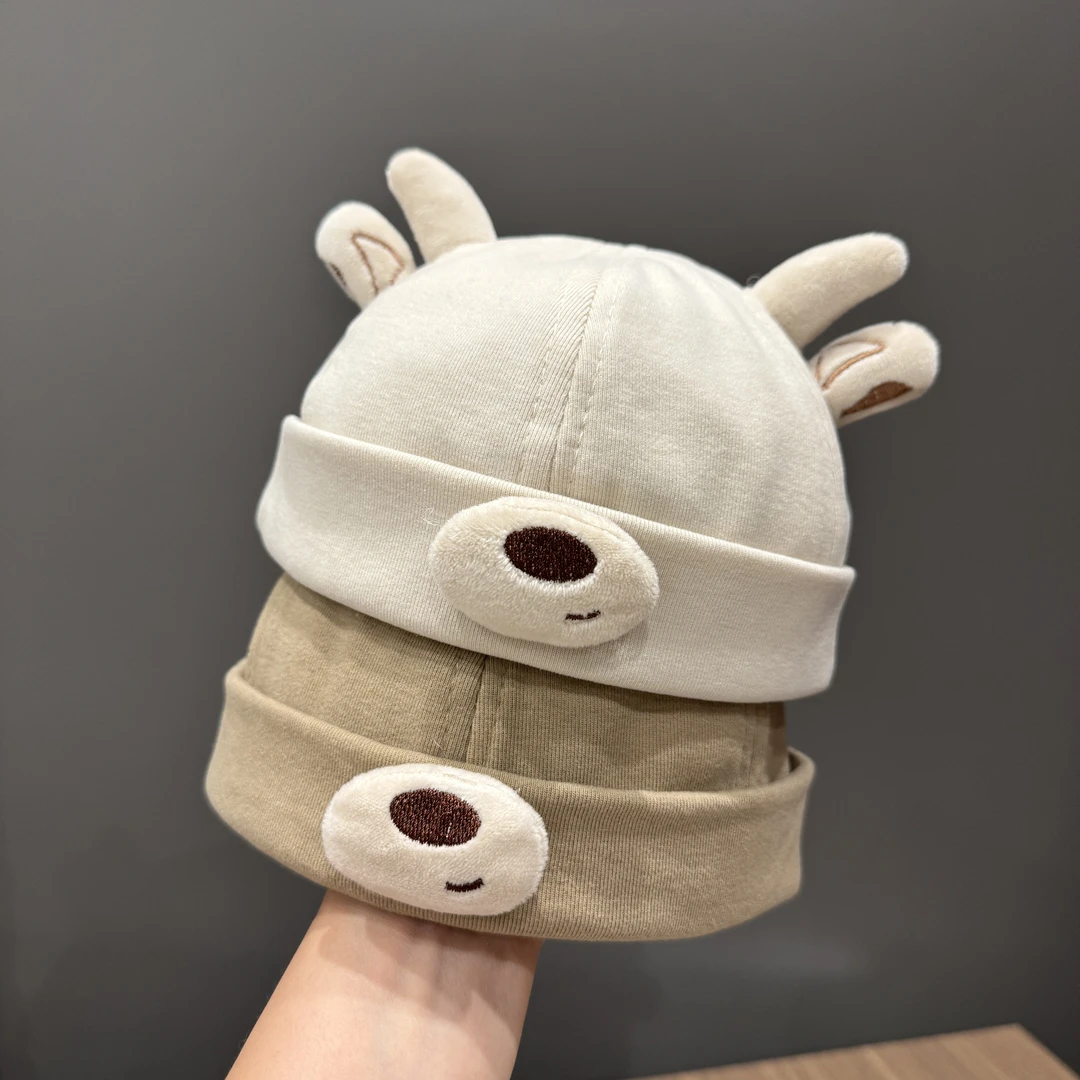 MIDIXIN/米迪昕儿童春秋薄款鸭舌帽婴幼儿可调节瓜皮帽宝宝地主帽