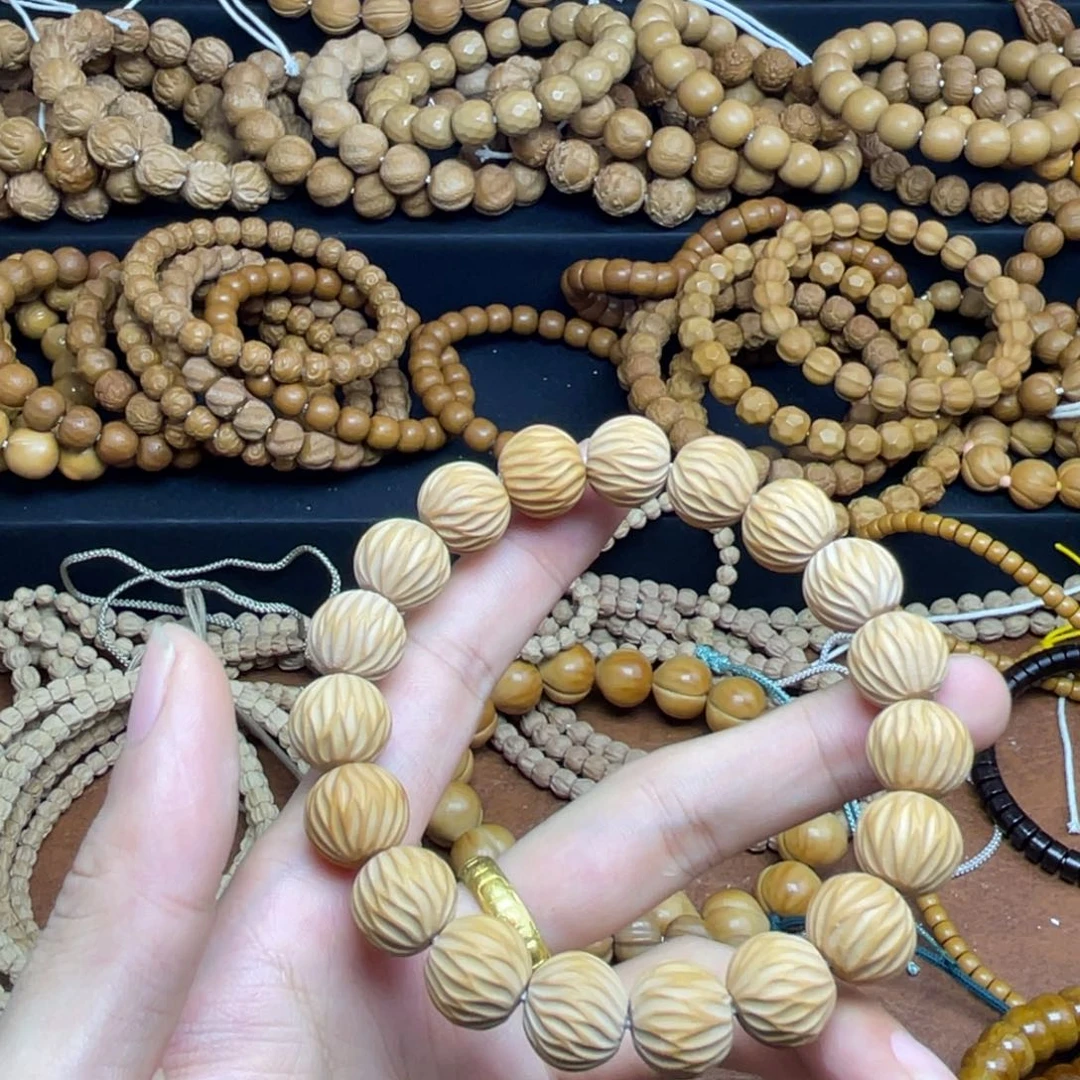 藕***糖猴头核桃手串手串