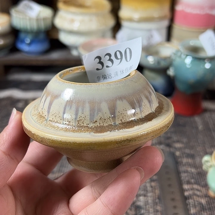 口4 手工花盆满30包邮