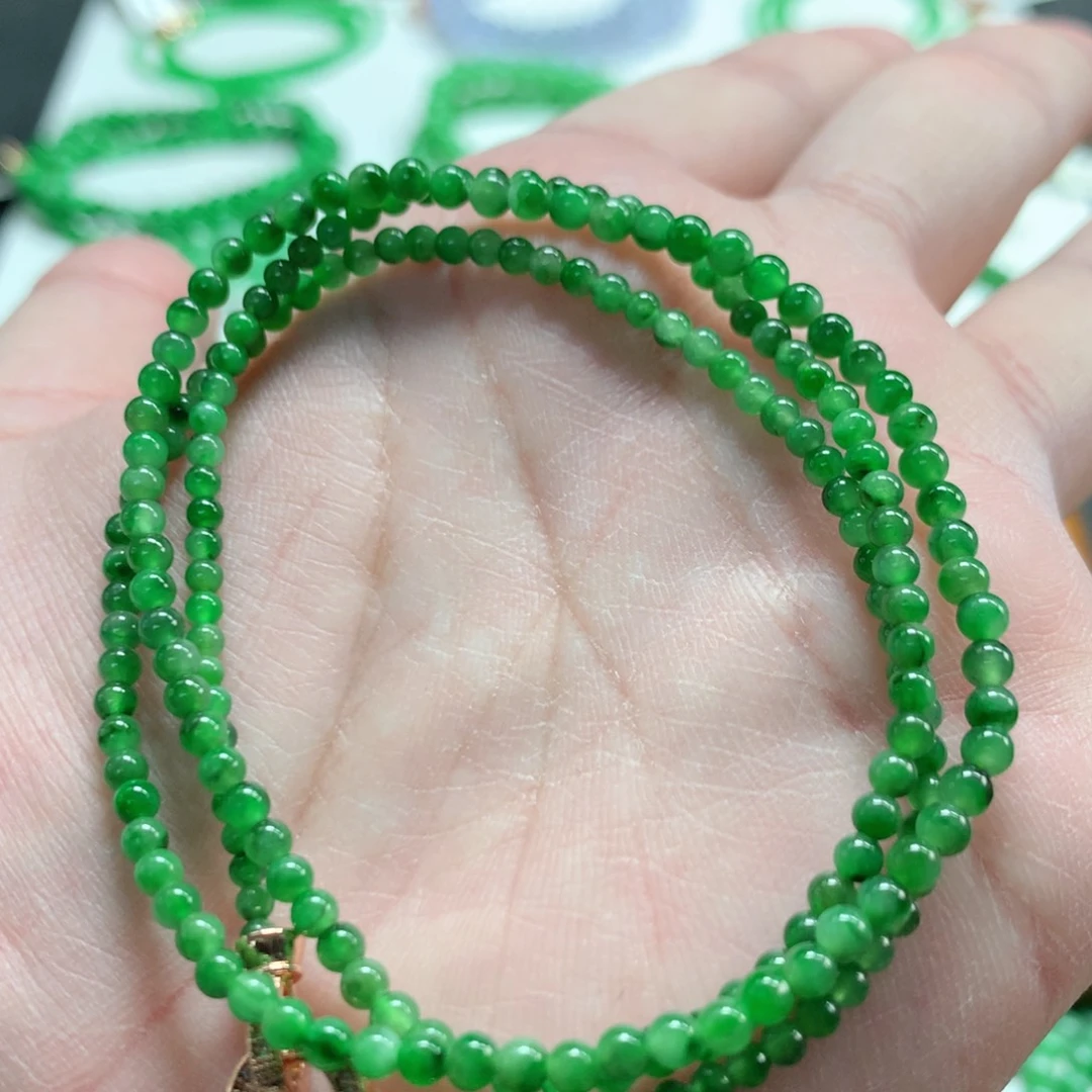 翡翠未镶嵌手链翡翠