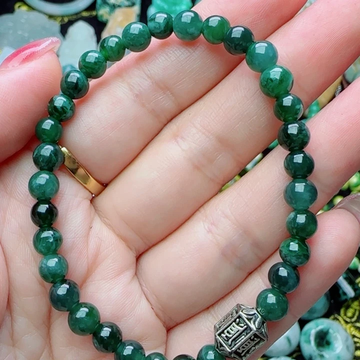 翡翠未镶嵌颈饰天然A货，42