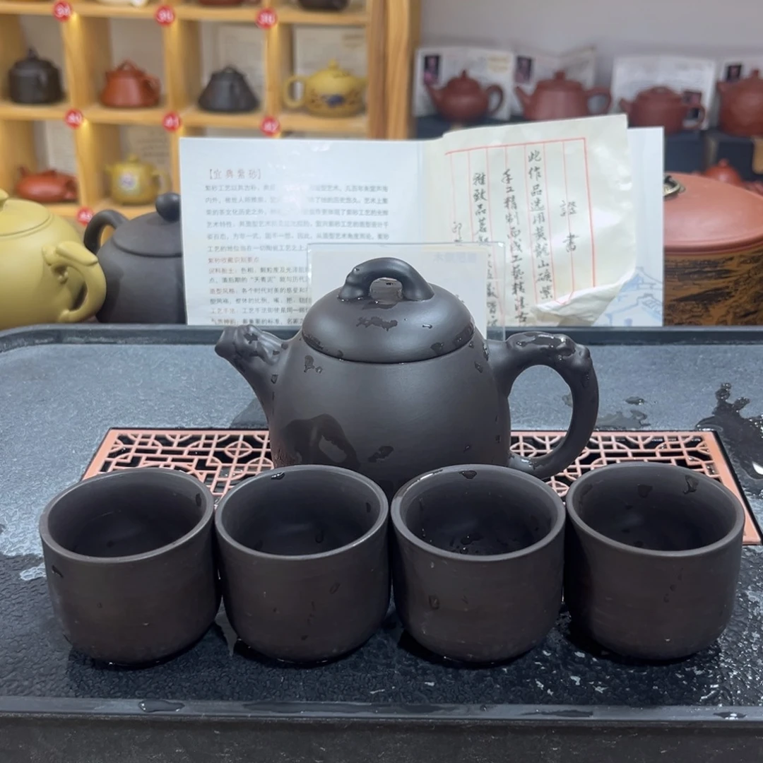 紫砂茶案紫砂茶具套装