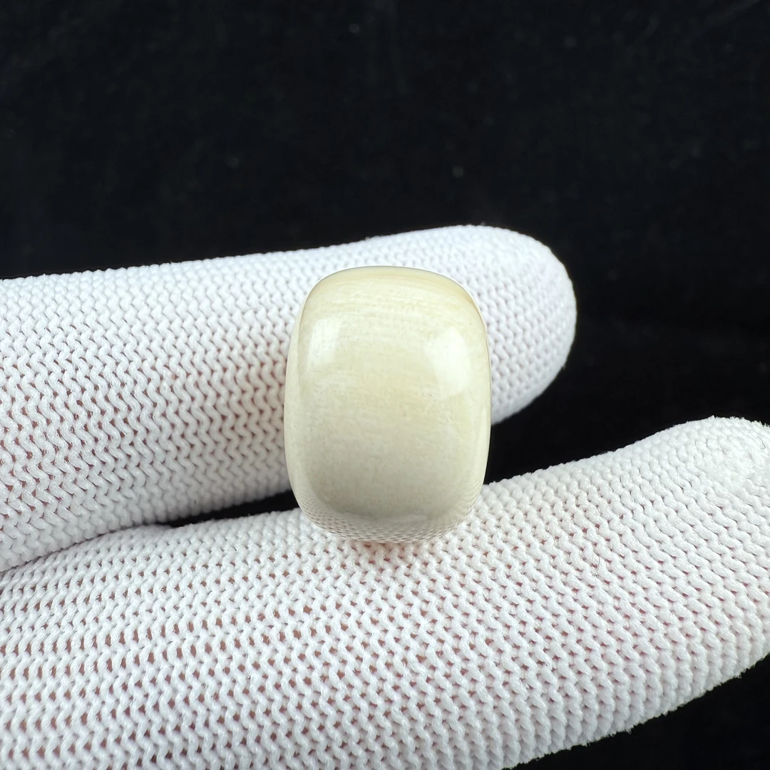 K6231天然猛犸 芝士皮墩子 扣子18.3*12.7mm一物一图 假一罚十