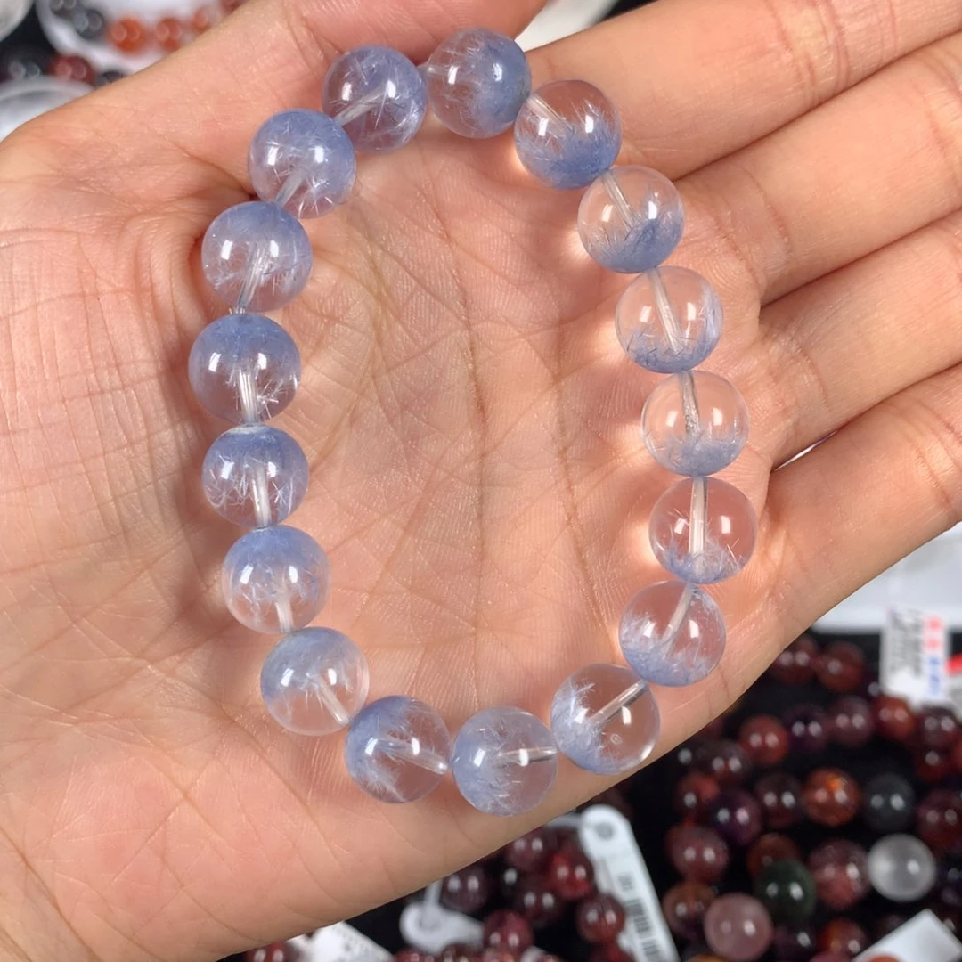 水晶手链未镶嵌蓝线11