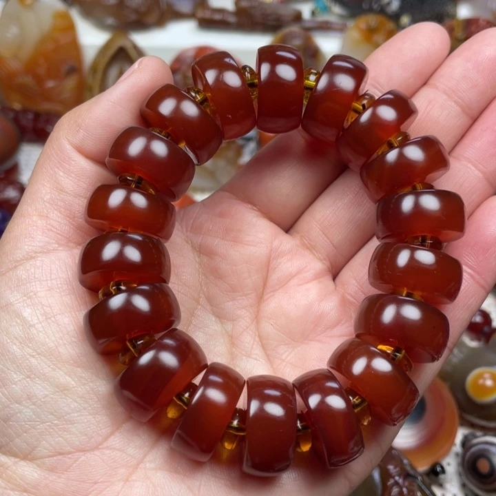 玛瑙/玉髓未镶嵌颈饰