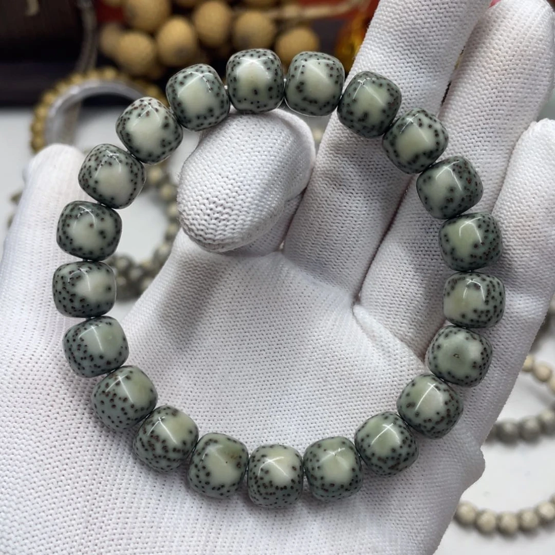 星月菩提手串悦*11mm双留白