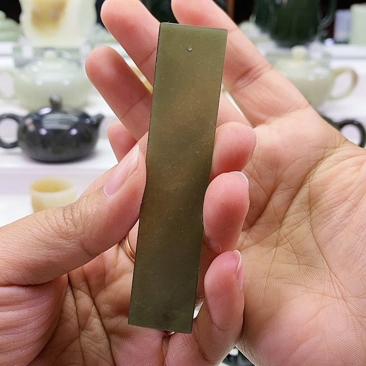 未镶嵌和田玉挂件书签