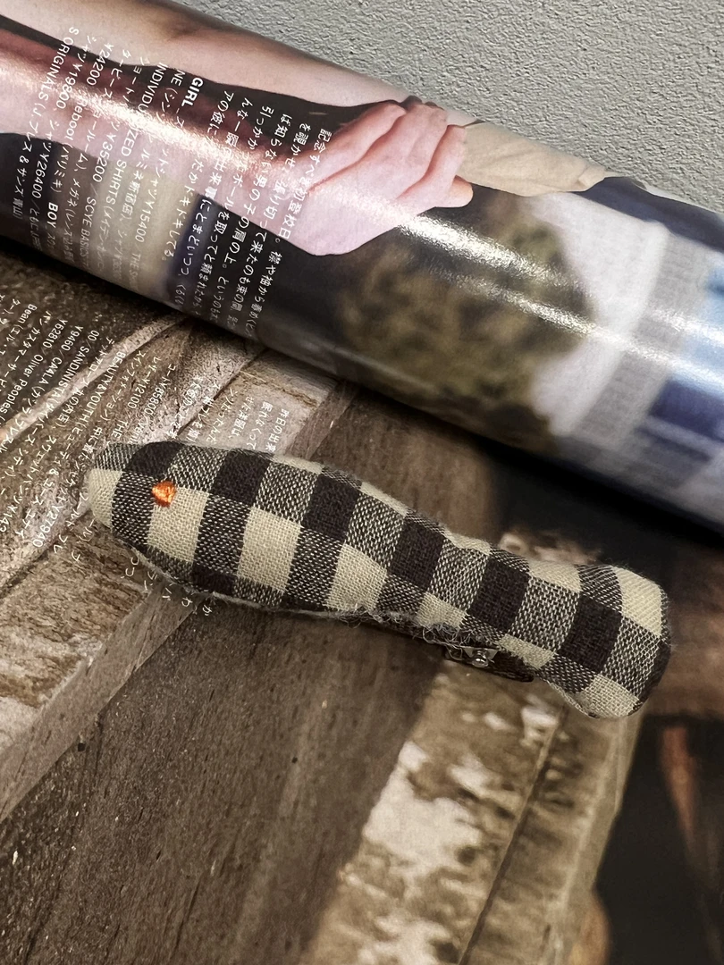 韩国正品/不支持退换/布艺发夹/0909