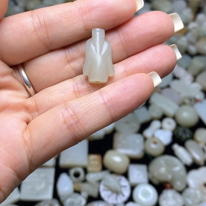 和田玉未镶嵌挂件瑞****9