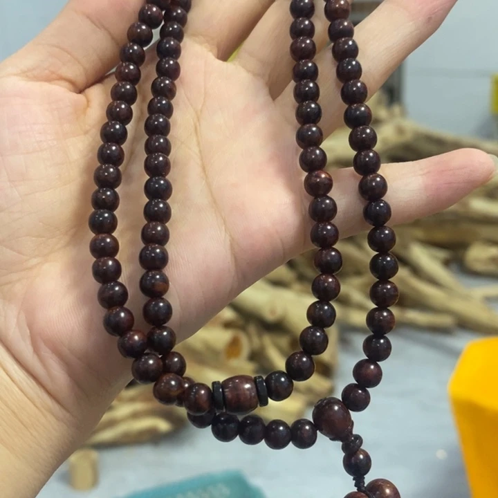 花梨木类成套家具海南黄花梨手串108 0.6