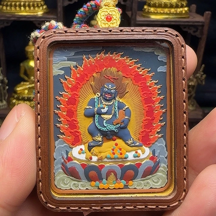 崔***爷泥塑藏式风格小元素