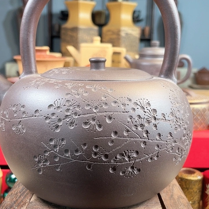 茶杯紫砂提梁煮水壶