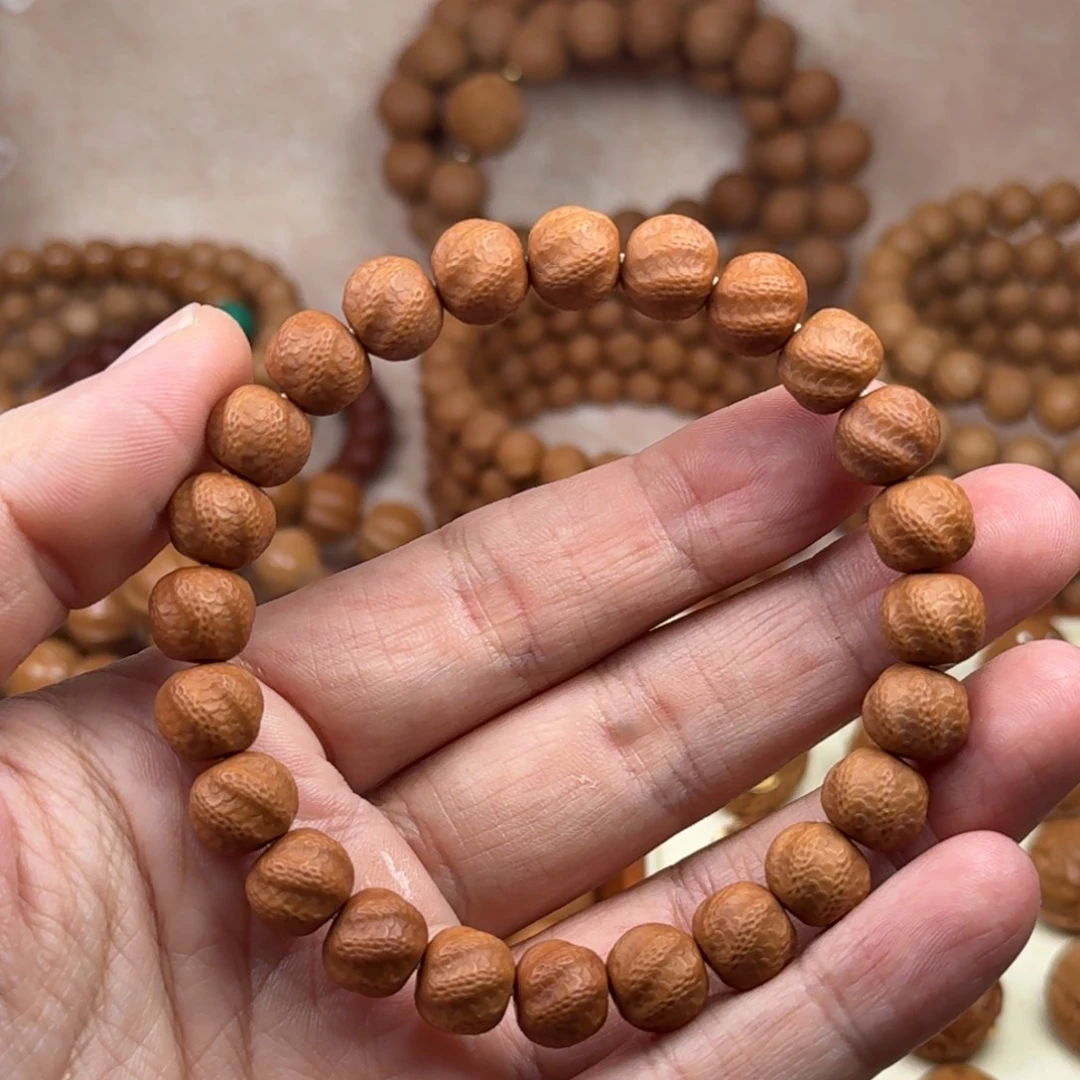 吊坠猴头核桃原皮原色猴头灵蛇手串