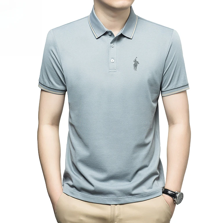 【小李专属】A凉感桑蚕丝POLO衫WST332