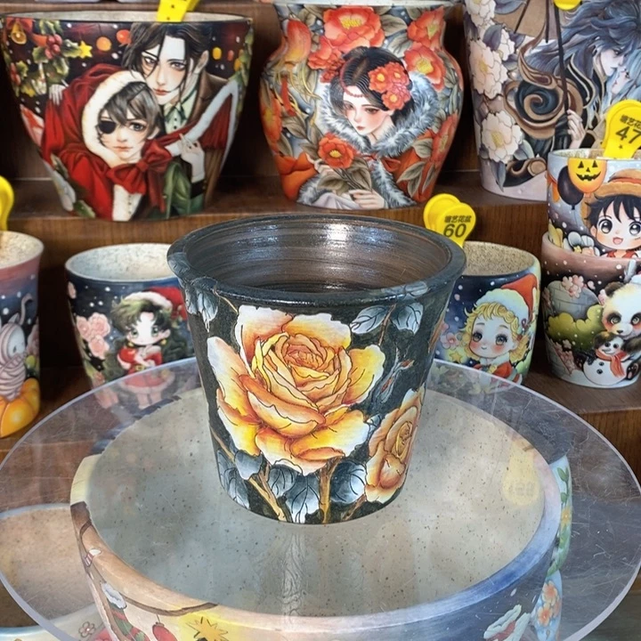 景德镇精品瑶晨美盆10.5/10.5