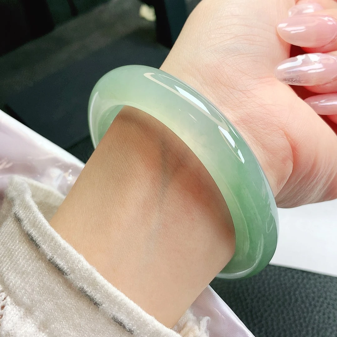 【闪购商品】未镶嵌手镯翡翠缅甸天然a货翡翠