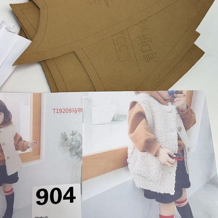 绸缎19209–90–150纸样