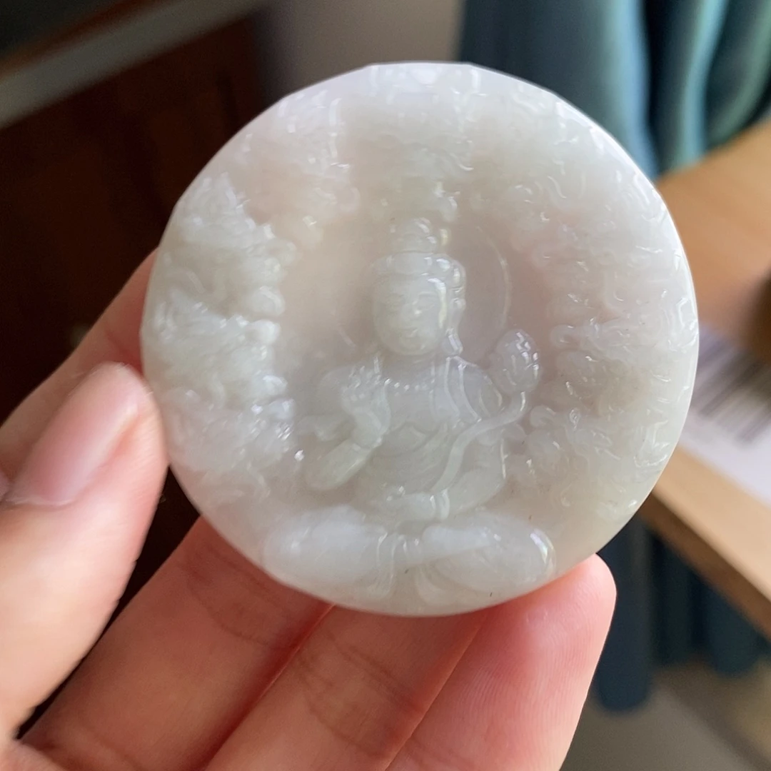 【闪购商品】颈饰未镶嵌翡翠天然缅甸A货翡翠
