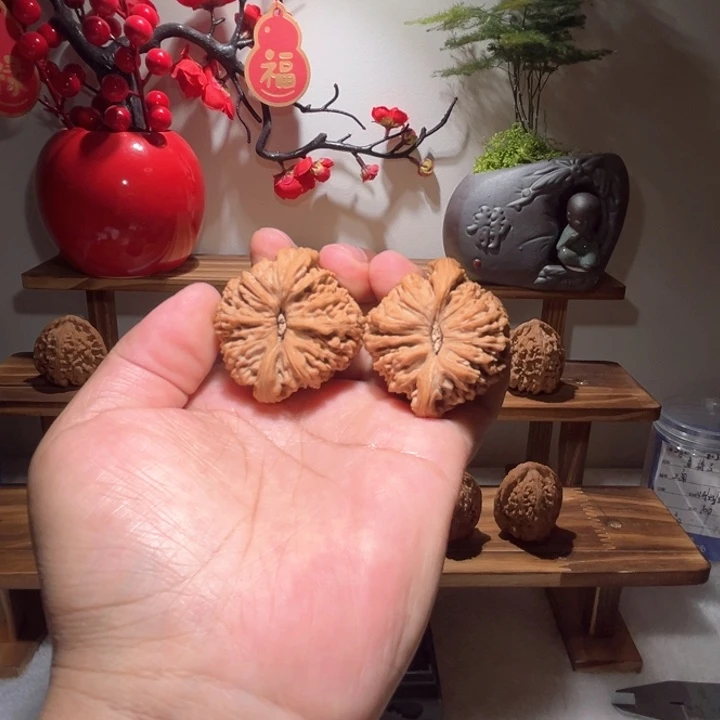 核桃手串/手链༺****༻南疆石45凹底