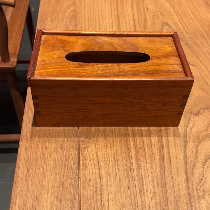 非洲红花梨纸巾盒