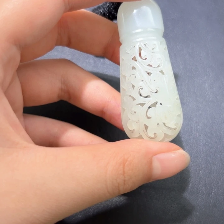 和田玉未镶嵌吊坠(不含链)