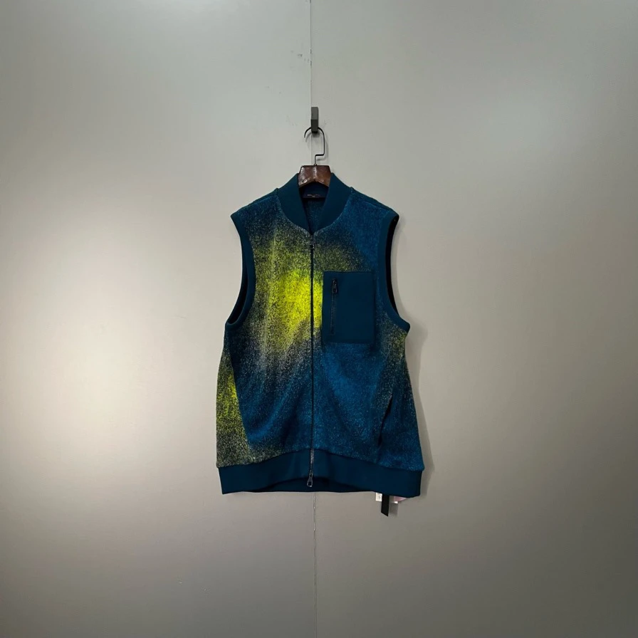 95新 LouisVuitton/路易威登 (ll) lv 扎染拉链马甲 M码