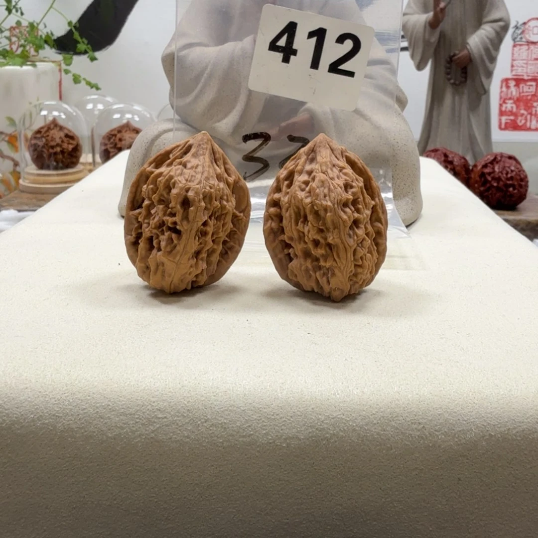 文玩核桃把件鸡心