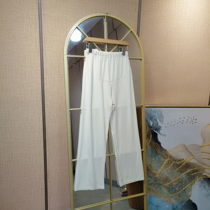 HQ64孕妇白色裤子M90-120L130XL140XXL150