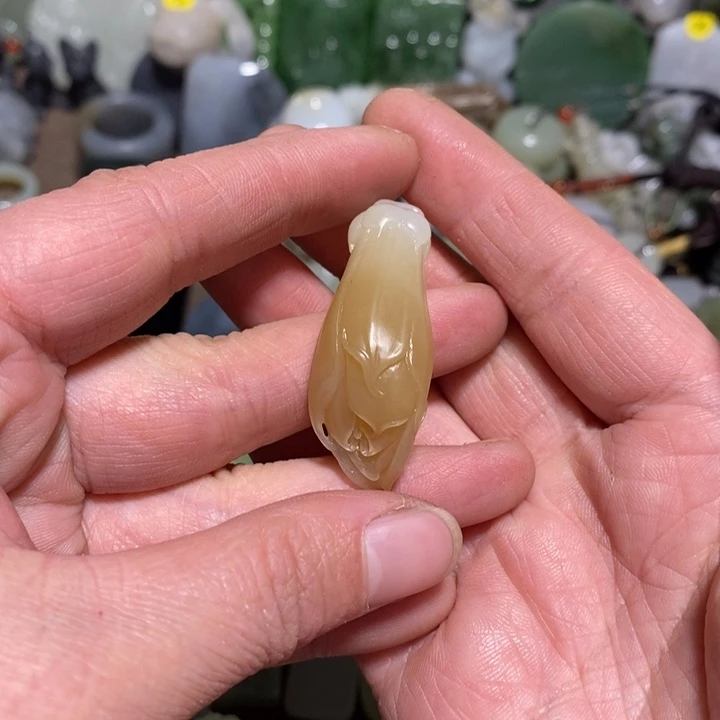 和田玉挂件未镶嵌