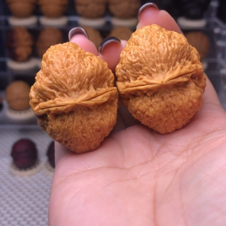 把件文玩核桃66号来财金蟾39尺