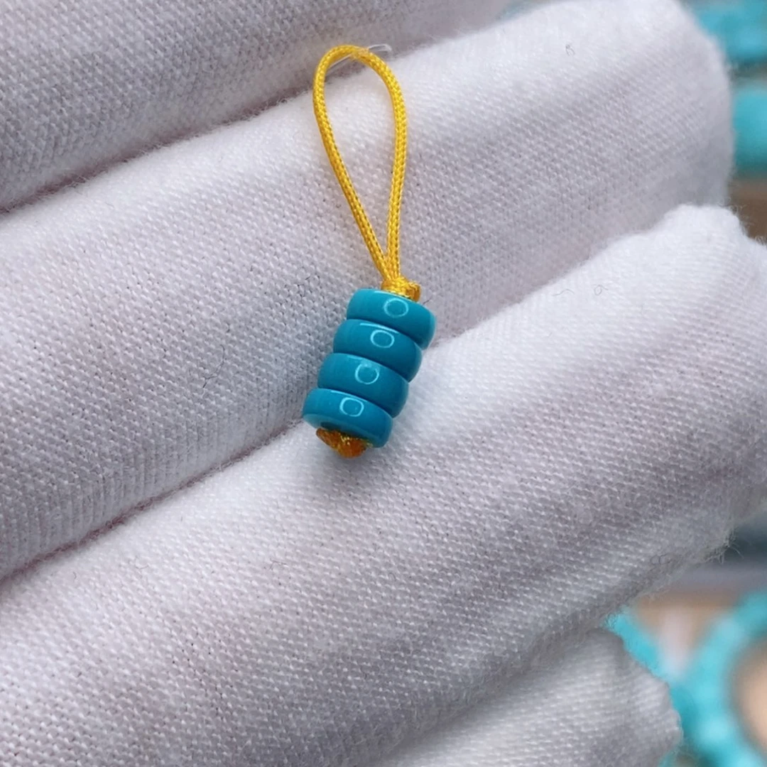 绿松石未镶嵌珠宝奇石4.7mm