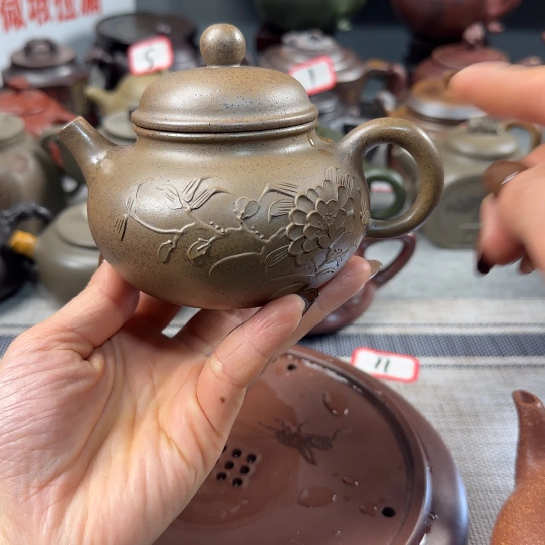 紫砂茶壶兜*满紫砂紫砂茶具