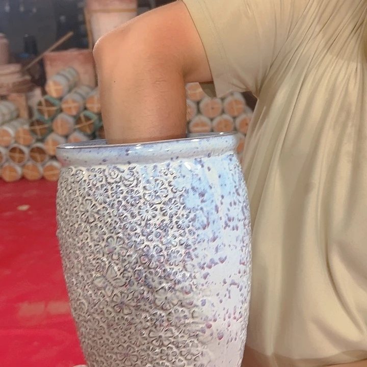 紫砂花盆高度紫砂花盆高30口20