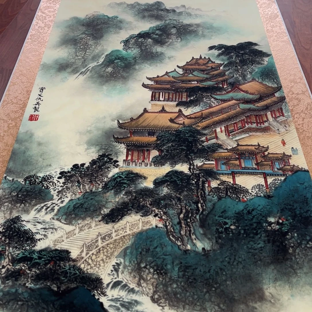 横款臻弘，字画，中堂