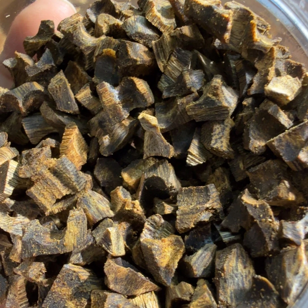 沉香沉香碎屑紫棋楠留疤车珠料31克