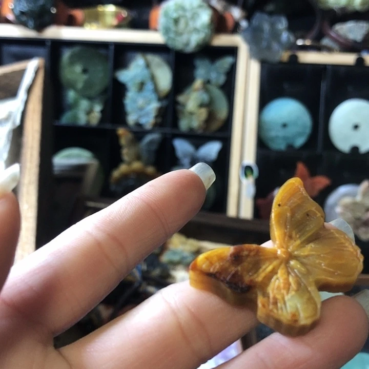 岫玉未镶嵌岫玉挂件