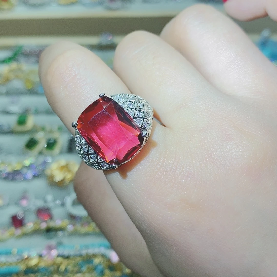 【闪购商品】托帕石耳饰银S925镶嵌