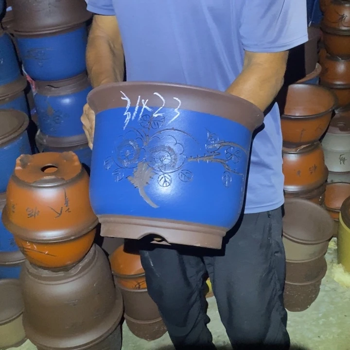 紫砂花盆紫砂艺术